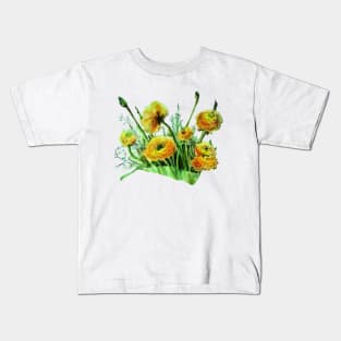 flowers bouquet Kids T-Shirt